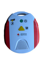American Red Cross AED Trainer Training Practice Device English & Spanish WORKS