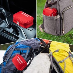 Comprehensive AED First Kit with CPR Mask, Gloves & Wipes for Training Needs