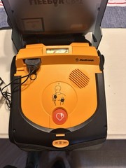 Medtronic LIFEPAK CR-T AED Trainer With Case & Electrodes