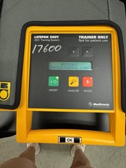 Medtronic LifePak 500T AED Trainer with Remote Control