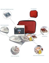 WNL Practi-TRAINER Essentials AED Trainer WL120ES10 w/ Case Adult/Child Pads