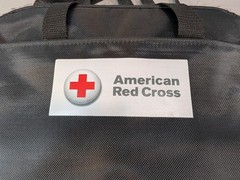 American Red Cross AED Trainer Training Practice Device English & Spanish WORKS