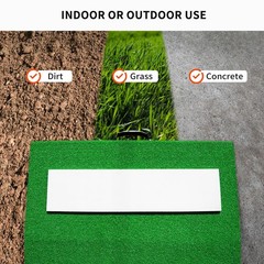 Kuibonu Pitching Mound Portable Baseball Pitchers Mound Pitching Rubber