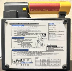 MRL AED Trainer First Aid CPR Simulator Trainer Pak UNTESTED