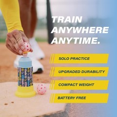 Bandit Sports Coach Rac Tee Popper Mini Hitting Tee For Perfect Swings Batting