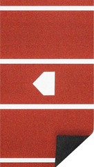 KuiBonu 10’x5′ Baseball Hitting Mat w/ Antislip Rubber Backing, Home Plate, Batt
