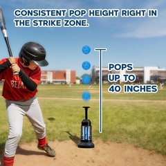 Yurttech Baseball Tee Ball Pop Up Baseball Training Equipment Skill Development