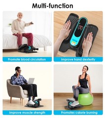 2025 New Under Desk Elliptical Portable Seated Pedal Exercise Machine