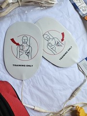 *AS IS FOR PARTS* AED Practi-Trainer ESSENTIALS CPR defibrillator Training Unit