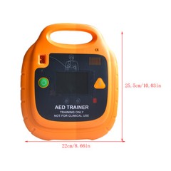 AED Trainer Rechargeable Automatic External AED Simulator Emergency English