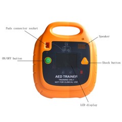 AED Trainer Rechargeable Automatic External AED Simulator Emergency English