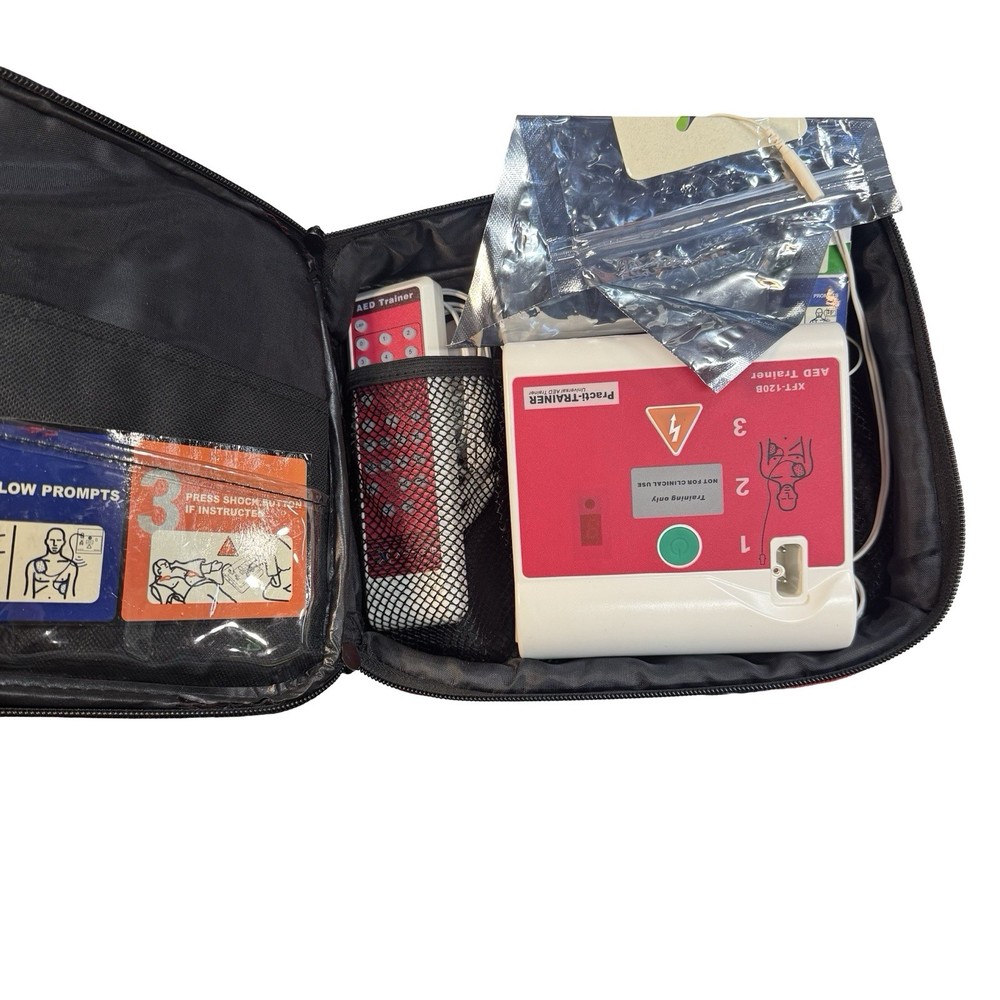 Practi-Trainer XFT-120B Universal AED Trainer w/ Remote, Plug & Carrying Case