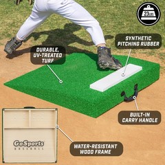 Gosports Portable Pitching Mound Baseball Pitchers – 30 X 30 X 4 Inch