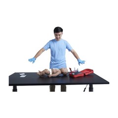 American Red Cross AED Trainer, with Adult & Child Gel Adhesive Pads