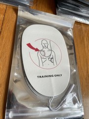 20 Pairs /Pack AED Adult Training Electrode Pads Replacement AED Training Pads