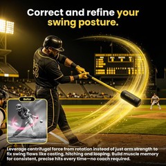 Airaperto Baseball Softball Rope Swing Trainer – Batting Training Tool Batting