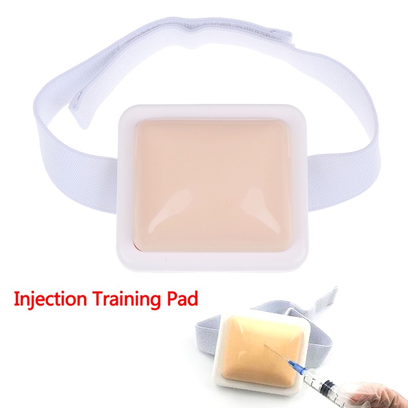 1Pcs Injection Pad-Plastic Intramuscular Injection Training Pad Nurse Medi_YC~gw