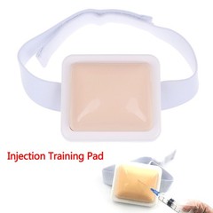 1Pcs Injection Pad-Plastic Intramuscular Injection Training Pad Nurse Medi_YC~gw