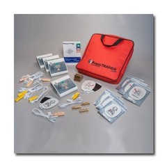 WNL Practi-Trainer AED 4 Pack Training Kit Adult Child Pads CPR Trainer