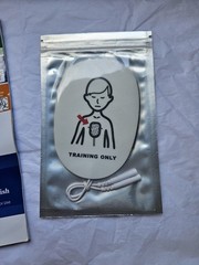 *AS IS FOR PARTS* AED Practi-Trainer ESSENTIALS CPR defibrillator Training Unit