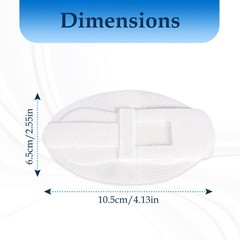 Foley Catheter Stabilization Device, Urinary Leg Bag Holder, Pack of 4 White