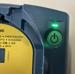 PHILIPS HeartStart HS1 AED Defibrillator Trainer Simulator M5085A-ABA With Case