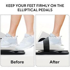 ESL Under Desk Elliptical Portable Leg Exerciser for Seniors Assembled Seated