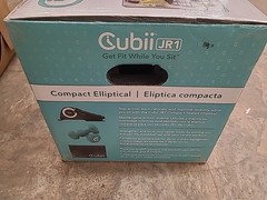 Cubii JR1 Under Desk Elliptical, Mini Pedal Exerciser, Home/Office, Seniors, Aqu