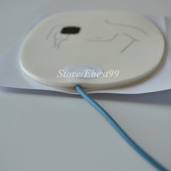 1pair Electrode Replacement Adult AED Training Pads For Defibrillate AED Trainer