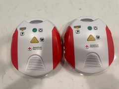 American Red Cross AED Trainer English/Spanish-W/O Pads