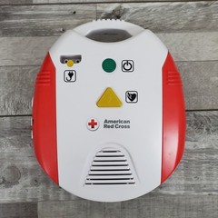 American Red Cross AED Trainer Training Practice Device English & Spanish WORKS