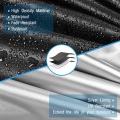 Kingling Elliptical Cover Waterproof Exercise Machine Cover 81x33x72″