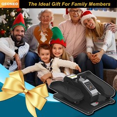 Under Desk Electric Elliptical Machine for Seniors, Quiet, 12-Level Exercise