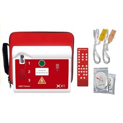 2sets/lot AED Trainer First Aid Training Kit CPR Teaching Machine Defibrillator