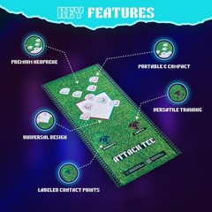 Attackletics Attack Mat For Batting Tee Practice Hitting Mat To Learn Optimal