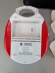American Red Cross AED Trainer Training Practice Device English & Spanish WORKS