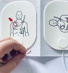 Adult Training Pads Train For Philips Heartstream Heartstart AED Trainer Fr Fr2