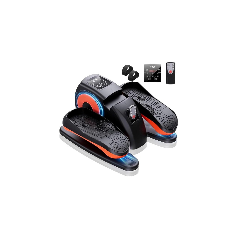 ESL Under Desk Elliptical Portable Leg Exerciser for Seniors Assembled Seated