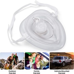 Comprehensive AED First Kit with CPR Mask, Gloves & Wipes for Training Needs