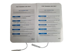 Adult AED Training Pads Replace XFTAP for WNL AED Practi-Trainer & PT Essentials