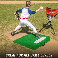 Gosports Portable Pitching Mound Baseball Pitchers – 30 X 30 X 4 Inch