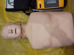 AED Trainer 1000 with CPRTraining Manikin Excellent ConditionUsed Only Few Times