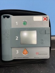 HP Heartstream Semi Automatic AED, With Case, No Pads Or Battery