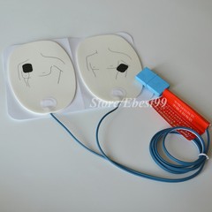 1pair Electrode Replacement Adult AED Training Pads For Defibrillate AED Trainer