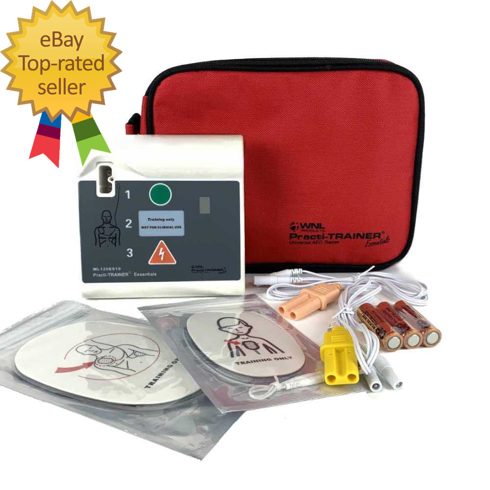 WL120ES10 Trainer Essentials AED Training Kit Base Model with Reusable Pads
