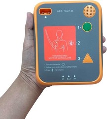 AED Trainer Portable CPR Training Simulator for First Aid Practice Demo Device