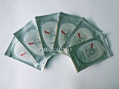 10 Pairs /Pack AED Adult Training Electrode Pads Replacement AED Training Pads