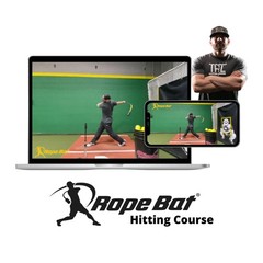 Rope Bat – The Original Patented Rope Bat Swing Trainer Baseball Softball Swing