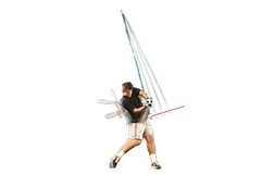 The Hitting Rope Softball Training Aid – Teal