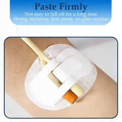 Foley Catheter Stabilization Device, Urinary Leg Bag Holder, Pack of 4 White